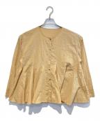 SLOBE IENAスローブ イエナ）の古着「パネルフレアーブラウス」｜ベージュ