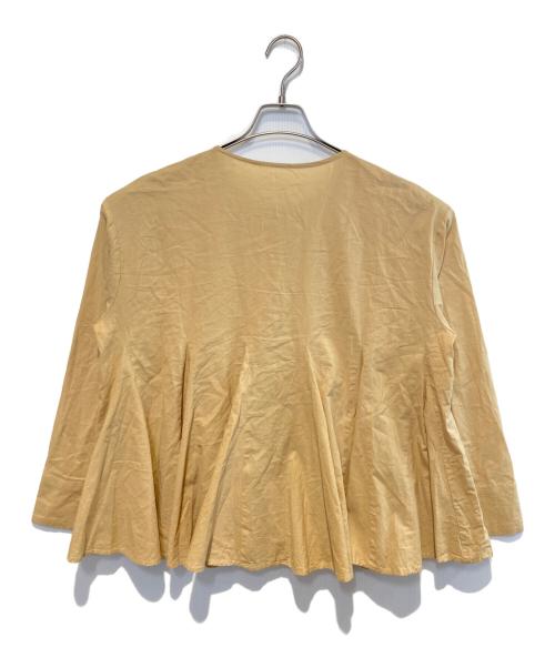 SLOBE IENA（スローブ イエナ）SLOBE IENA (スローブ イエナ) パネルフレアーブラウス ベージュ サイズ:Freeの古着・服飾アイテム