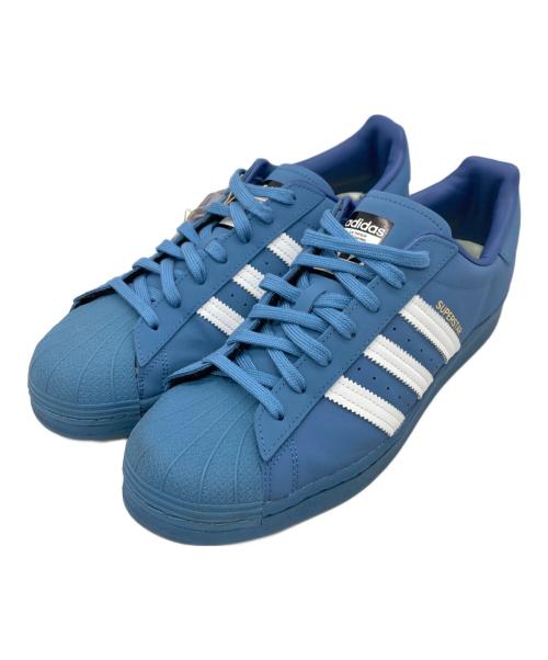 adidas（アディダス）adidas (アディダス) ATMOS (アトモス) Daiki Tsuneta Superstar ブルー サイズ:US10の古着・服飾アイテム