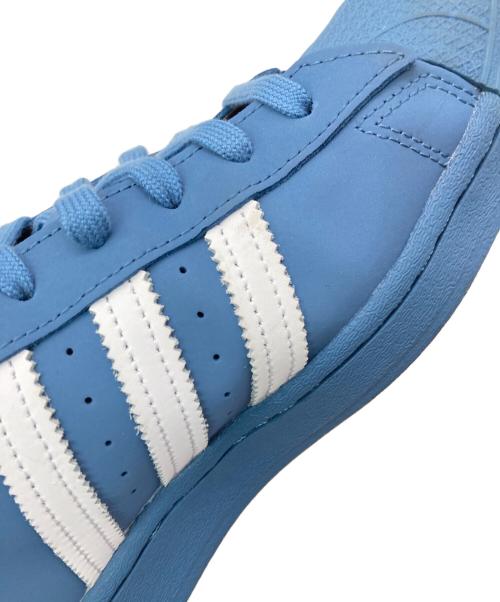 adidas（アディダス）adidas (アディダス) ATMOS (アトモス) Daiki Tsuneta Superstar ブルー サイズ:US10の古着・服飾アイテム