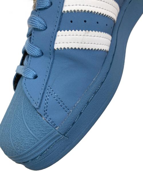 adidas（アディダス）adidas (アディダス) ATMOS (アトモス) Daiki Tsuneta Superstar ブルー サイズ:US10の古着・服飾アイテム