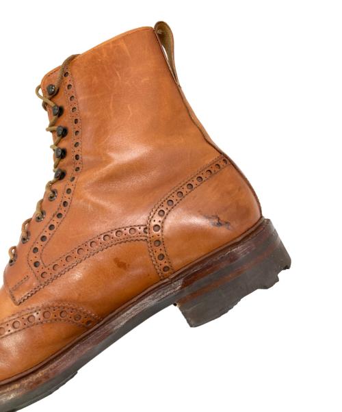 Crockett & Jones（クロケット＆ジョーンズ）Crockett & Jones (クロケット＆ジョーンズ) ISLAY ブラウン サイズ:7Eの古着・服飾アイテム