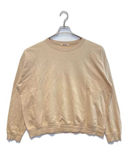 AURALEE（オーラリー）AURALEE (オーラリー) SUPER HIGH GAUGE SWEAT BIG P/O ベージュ サイズ:4の古着・服飾アイテム