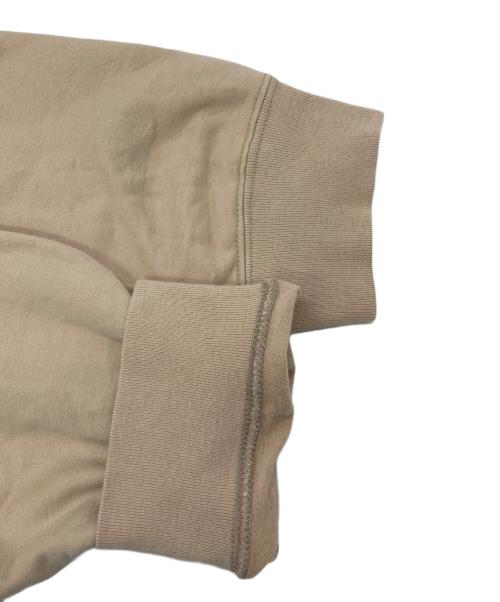 AURALEE（オーラリー）AURALEE (オーラリー) SUPER HIGH GAUGE SWEAT BIG P/O ベージュ サイズ:4の古着・服飾アイテム