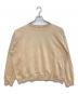 AURALEE（オーラリー）の古着「SUPER HIGH GAUGE SWEAT BIG P/O」｜ベージュ