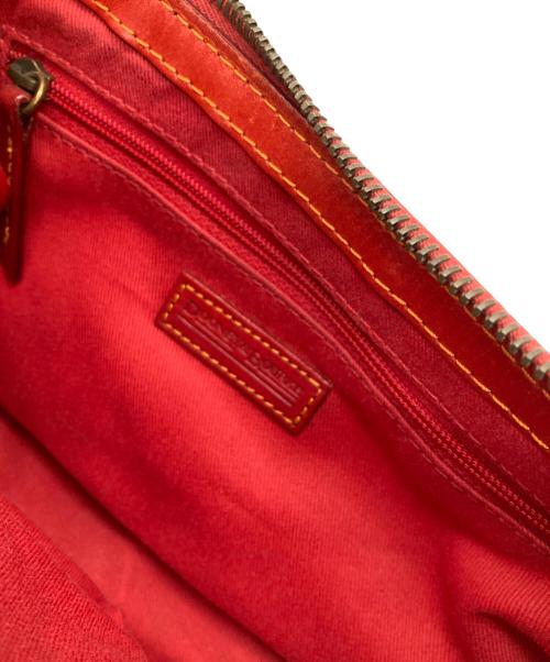 DOONEY&BOURKE（ドゥーニーアンドバーク）DOONEY&BOURKE (ドゥーニーアンドバーク) ワンショルダーバッグ レッド×インディゴの古着・服飾アイテム
