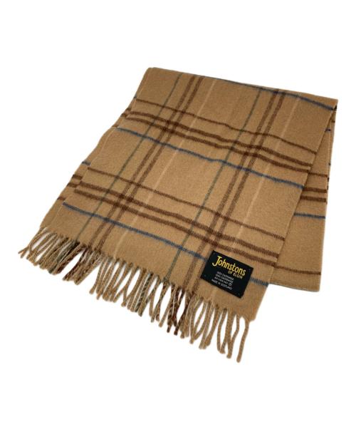 JOHNSTONS OF ELGIN（ジョンストンズオブエルガン）JOHNSTONS OF ELGIN (ジョンストンズオブエルガン) カシミヤマフラーの古着・服飾アイテム