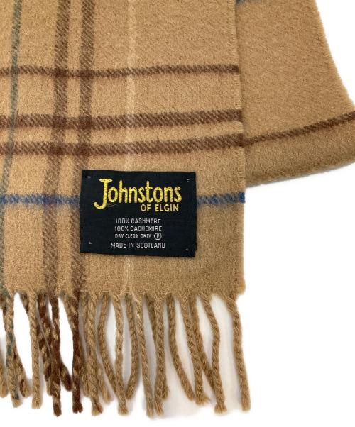 JOHNSTONS OF ELGIN（ジョンストンズオブエルガン）JOHNSTONS OF ELGIN (ジョンストンズオブエルガン) カシミヤマフラーの古着・服飾アイテム