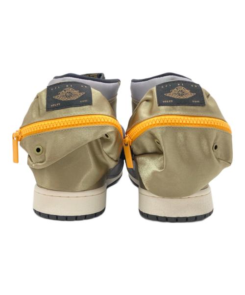 NIKE（ナイキ）NIKE (ナイキ) AIR JORDAN 1 UTILITY オリーブ×グレー サイズ:29cmの古着・服飾アイテム