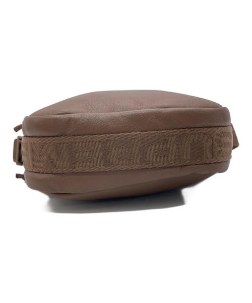 SUPREME（シュプリーム）SUPREME (シュプリーム) Leather Shoulder Bag ブラウンの古着・服飾アイテム