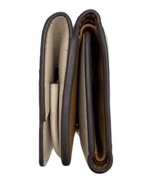 COACH（コーチ）COACH (コーチ) オリガミ スモール トライフォールド ウォレット ベージュの古着・服飾アイテム