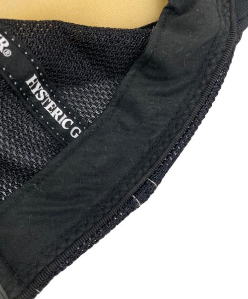 Hysteric Glamour（ヒステリックグラマー）Hysteric Glamour (ヒステリックグラマー) SPEEDSTER メッシュキャップ ブラック×ホワイトの古着・服飾アイテム