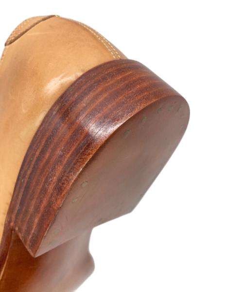 AUTHENTIC SHOE&Co.（オーセンティック シュー＆コー）AUTHENTIC SHOE&Co. (オーセンティック シュー＆コー) レースアップシューズ ブラウン サイズ:6 1/2の古着・服飾アイテム