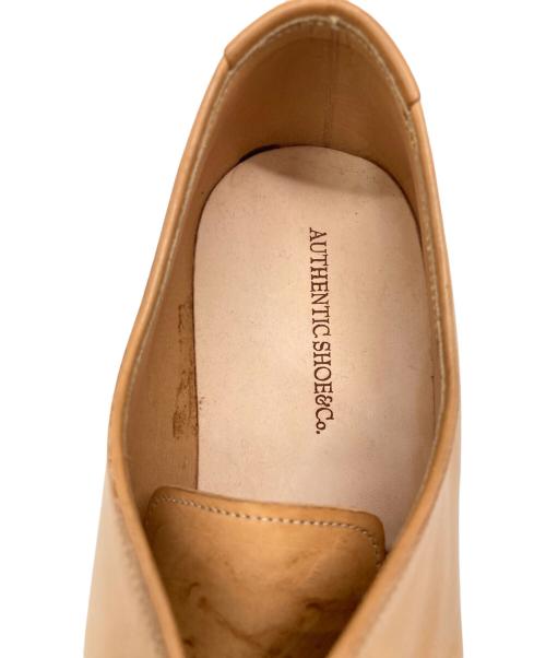AUTHENTIC SHOE&Co.（オーセンティック シュー＆コー）AUTHENTIC SHOE&Co. (オーセンティック シュー＆コー) レースアップシューズ ブラウン サイズ:6 1/2の古着・服飾アイテム