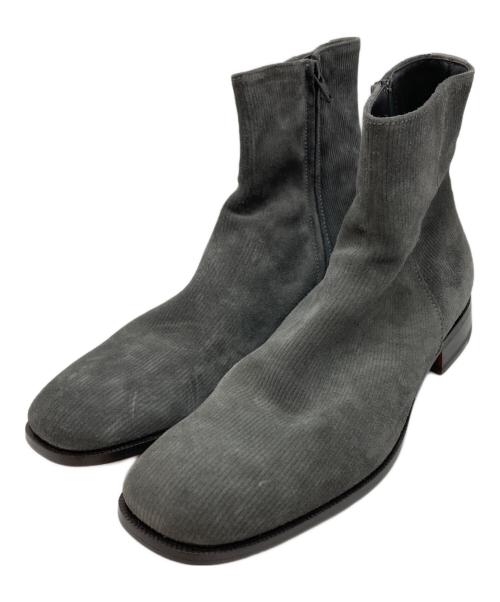 PREMIATA（プレミアータ）PREMIATA (プレミアータ) サイドジップブーツ グレー サイズ:7 1/2の古着・服飾アイテム