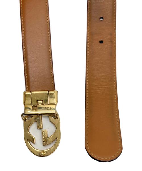 GUCCI（グッチ）GUCCI (グッチ) インターロッキングG ベルト ブラックの古着・服飾アイテム