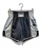 VERSACEヴェルサーチェ）の古着「Logo Patch Boxing Shorts」｜ブラック