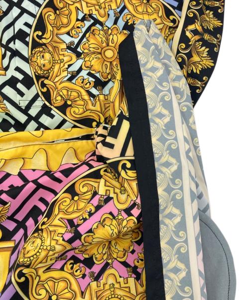 FENDI（フェンディ）FENDI (フェンディ) VERSACE (ヴェルサーチェ) バロッコ柄スイムショーツ マルチカラー サイズ:48（L相当）の古着・服飾アイテム