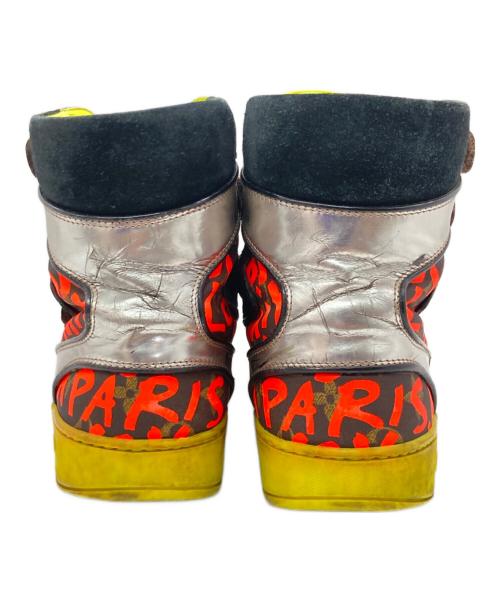 LOUIS VUITTON（ルイ ヴィトン）LOUIS VUITTON (ルイ ヴィトン) モノグラムグラフィティベルクロハイカットスニーカー マルチカラー サイズ:7 1/2の古着・服飾アイテム