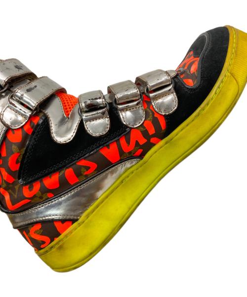 LOUIS VUITTON（ルイ ヴィトン）LOUIS VUITTON (ルイ ヴィトン) モノグラムグラフィティベルクロハイカットスニーカー マルチカラー サイズ:7 1/2の古着・服飾アイテム