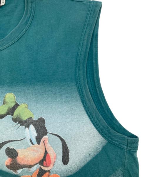 DOLCE & GABBANA（ドルチェ＆ガッバーナ）DOLCE & GABBANA (ドルチェ＆ガッバーナ) プリントノースリーブカットソー グリーン サイズ:44の古着・服飾アイテム