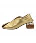 ALMIGHTY (オールマイティ) ERIN OBJETHEEL PUMPS ゴールド サイズ:37：8000円