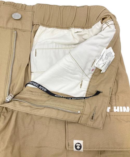 Aape BY A BATHING APE（エーエイプ バイ アベイシングエイプ）Aape BY A BATHING APE (エーエイプ バイ アベイシングエイプ) カーゴハーフパンツ ベージュ サイズ:Sの古着・服飾アイテム