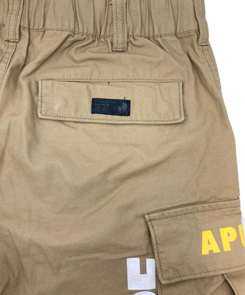 Aape BY A BATHING APE（エーエイプ バイ アベイシングエイプ）Aape BY A BATHING APE (エーエイプ バイ アベイシングエイプ) カーゴハーフパンツ ベージュ サイズ:Sの古着・服飾アイテム