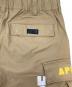 中古・古着 Aape BY A BATHING APE (エーエイプ バイ アベイシングエイプ) カーゴハーフパンツ ベージュ サイズ:S：5000円