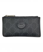 GUCCIグッチ）の古着「コインケース付きカードケース」｜ブラック