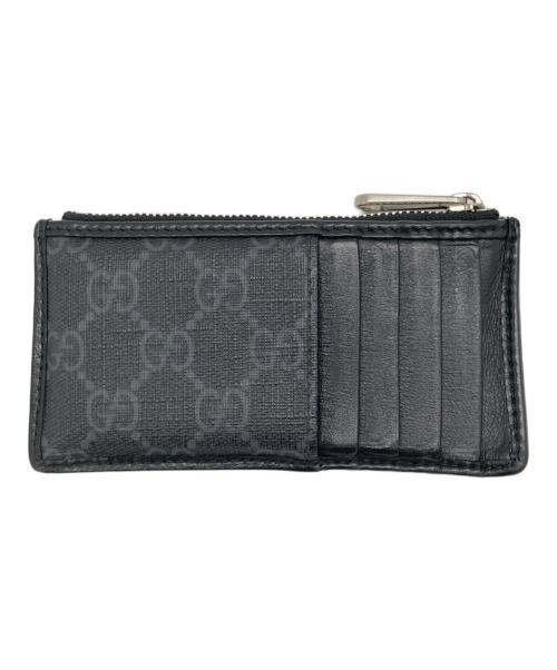 GUCCI（グッチ）GUCCI (グッチ) コインケース付きカードケース ブラックの古着・服飾アイテム