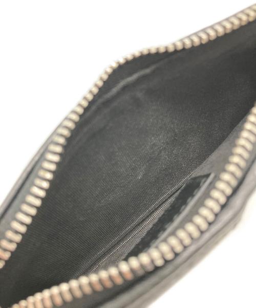 GUCCI（グッチ）GUCCI (グッチ) コインケース付きカードケース ブラックの古着・服飾アイテム