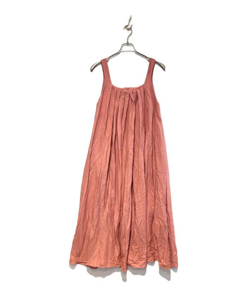 BABYLONE（バビロン）BABYLONE (バビロン) ロングフレアワンピース ピンク サイズ:FREEの古着・服飾アイテム