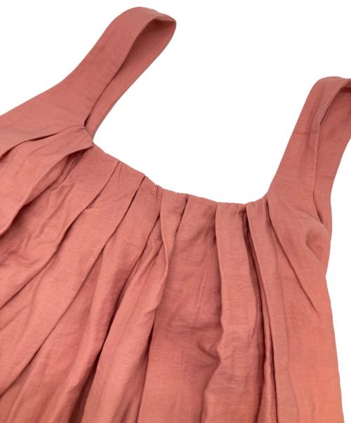 BABYLONE（バビロン）BABYLONE (バビロン) ロングフレアワンピース ピンク サイズ:FREEの古着・服飾アイテム