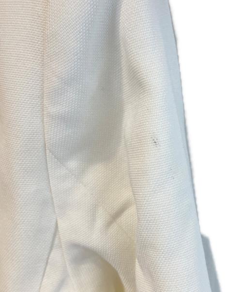 Whim Gazette（ウィムガゼット）Whim Gazette (ウィムガゼット) テーラードジャケット ホワイト サイズ:Freeの古着・服飾アイテム