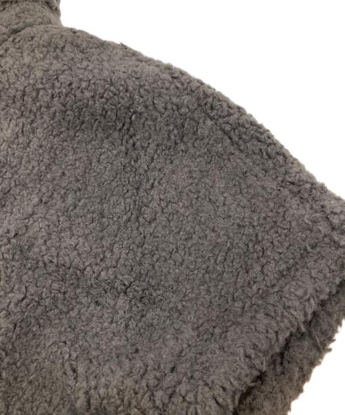 journal standard L'essage（ジャーナルスタンダード レサージュ）journal standard L'essage (ジャーナルスタンダード レサージュ) ボアベスト グレー サイズ:FREEの古着・服飾アイテム