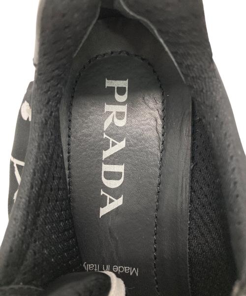 PRADA（プラダ）PRADA (プラダ) ナイロンスニーカー ブラック サイズ:36の古着・服飾アイテム