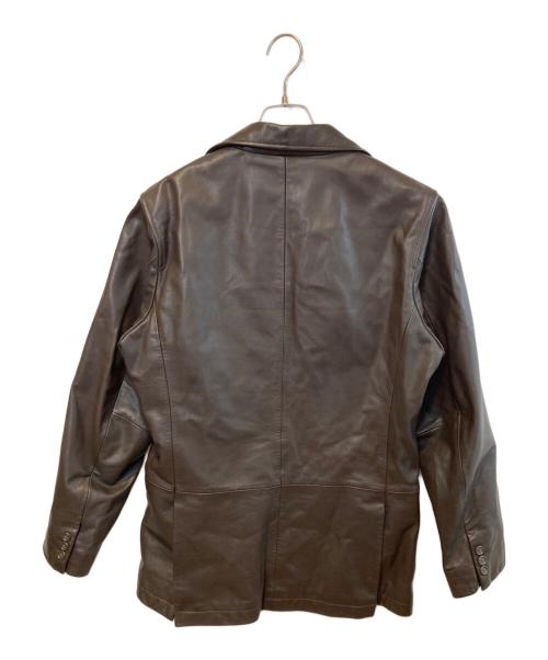GAP（ギャップ）GAP (ギャップ) レザー3Bジャケット ブラウン サイズ:Sの古着・服飾アイテム