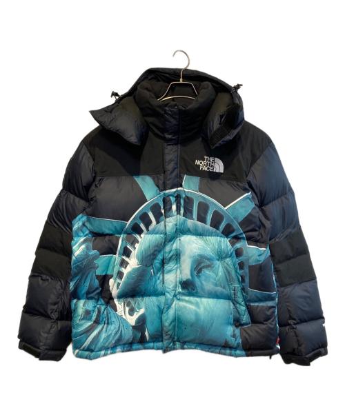 THE NORTH FACE（ザ ノース フェイス）THE NORTH FACE (ザ ノース フェイス) SUPREME (シュプリーム) Statue of Liberty Baltoro Jacket ブラック×ブルー サイズ:Sの古着・服飾アイテム