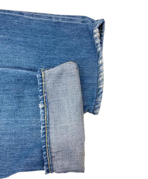 Hysteric Glamour（ヒステリックグラマー）Hysteric Glamour (ヒステリックグラマー) クラッシュリペアデニムパンツ インディゴ サイズ:28の古着・服飾アイテム