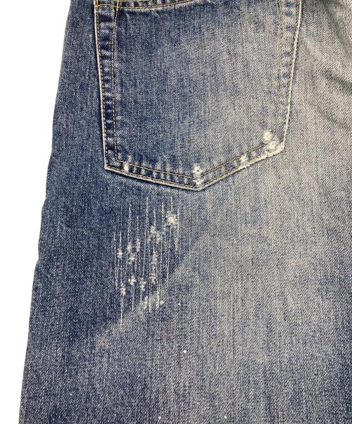 Hysteric Glamour（ヒステリックグラマー）Hysteric Glamour (ヒステリックグラマー) クラッシュリペアデニムパンツ インディゴ サイズ:30の古着・服飾アイテム