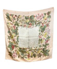 Salvatore Ferragamo（サルヴァトーレ フェラガモ）の古着「大判シルクスカーフ」｜ピンク