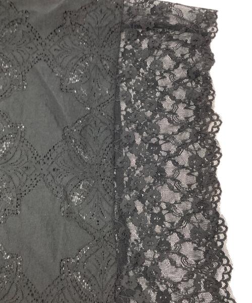 provoke（プロヴォーク）provoke (プロヴォーク) ポンチョブラウス ブラック サイズ:Freeの古着・服飾アイテム