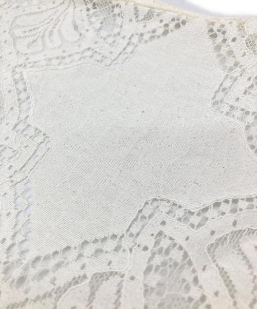 provoke（プロヴォーク）provoke (プロヴォーク) ポンチョブラウス ホワイト サイズ:Freeの古着・服飾アイテム