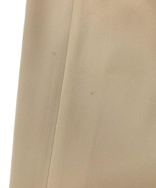 SLOBE IENA（スローブ イエナ）SLOBE IENA (スローブ イエナ) ツイルダブルクロスパンツ ベージュ サイズ:38の古着・服飾アイテム