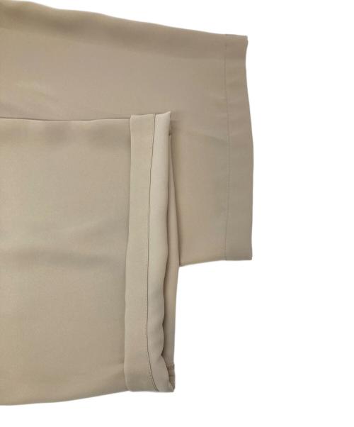 SLOBE IENA（スローブ イエナ）SLOBE IENA (スローブ イエナ) ツイルダブルクロスパンツ ベージュ サイズ:38の古着・服飾アイテム