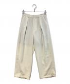 SLOBE IENAスローブ イエナ）の古着「ツイルダブルクロスパンツ」｜ホワイト