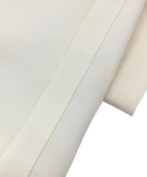 SLOBE IENA（スローブ イエナ）SLOBE IENA (スローブ イエナ) ツイルダブルクロスパンツ ホワイト サイズ:38の古着・服飾アイテム