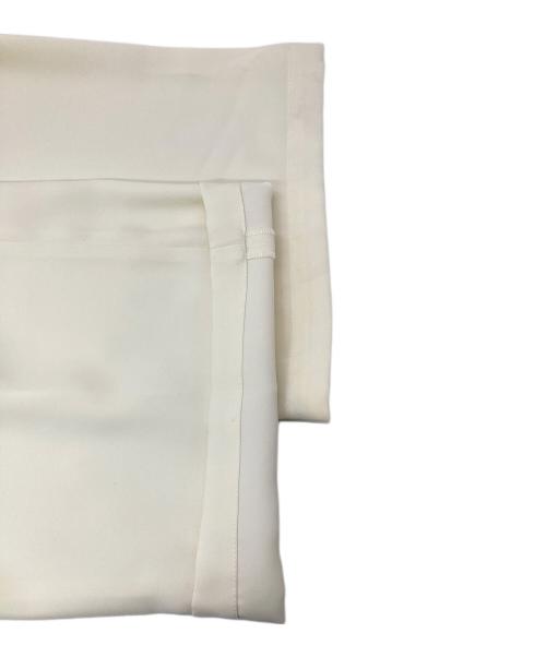 SLOBE IENA（スローブ イエナ）SLOBE IENA (スローブ イエナ) ツイルダブルクロスパンツ ホワイト サイズ:38の古着・服飾アイテム