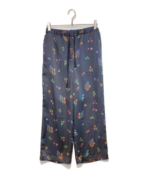 SLOBE IENA（スローブ イエナ）SLOBE IENA (スローブ イエナ) マルゴーflowerイージーパンツ ネイビー サイズ:38の古着・服飾アイテム